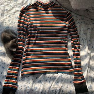 RUE21 striped turtleneck.